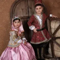 لباس محلی کودک ۱۸ نوع قومیت پسر و دختر