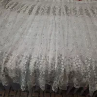 پرده تور با آستری