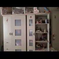کمددرآور وجاکفشی کتابخونه وویترین نیمکت و میزتحریر|جاکفشی، کمد، دراور|تهران, چیذر|دیوار