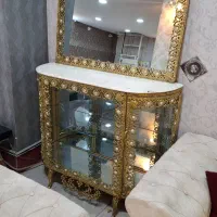 آیینه کنسول  برنز شرکتی اصلی نو به صورت چک و نغد