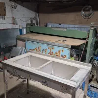 میز کار استیل و سینک|کافی‌شاپ و رستوران|کاشمر, |دیوار