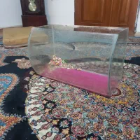آکواریوم شیشه خم