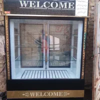 یخچال ویترینی دو در