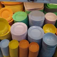 ملامین رنگی نشکن سرویس و فله|ظروف سرو و پذیرایی|مشهد, سجادیه|دیوار