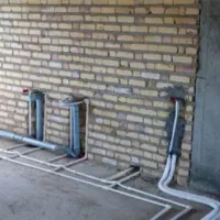 لوله کشی و نصب شیرالات گچ کاری و خورده کاری|خدمات پیشه و مهارت|بیرجند, |دیوار