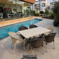 ست میزو صندلی مدل باغی code839