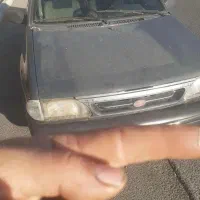 پراید مدل ۷۷ دوگانه سوز دستی سی ان جی کپسول ندارد