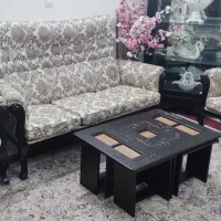 مبلمان ۷نفره سالم با عسلی