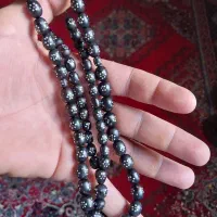 تسبیح نقره کوب دست ساز