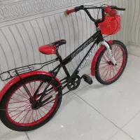 دوچرخه ۲۰ قرمز رنگ تمیز فروشی|دوچرخه، اسکیت، اسکوتر|آبادان, |دیوار