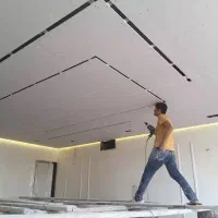 فروش و اجرای کناف و سازه ایران و متفرقه( همکاری)|عمده‌فروشی|اصفهان, تخت فولاد|دیوار