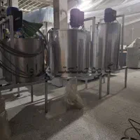 کره گیر کره گیری میکسر مخزن استیل 400 لیتر صنعتی