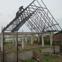 طراحی و اجرا انواع سازه های کلبه سوئیسی|خدمات پیشه و مهارت|لاهیجان, شیشه گران|دیوار