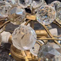 لوستر برنز کریستال زیبا