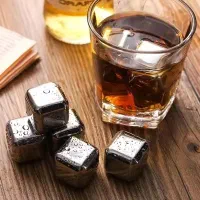 یخ مکعبی تمام استیل بسته 4 عددی ارسال رایگان