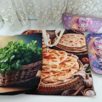 کیسه نان و سبزی