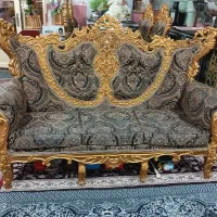 مبل سلطنتی سالم وتمیز 7نفره