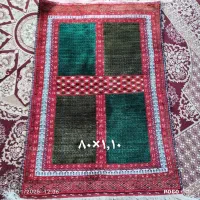 قالیچه تمام ابریشم دستبافت دورو