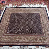 مربع طرح ماهی بافت خوی 50رج تک بوی1.50در1.40|فرش|تهران, بازار|دیوار