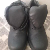 کفش کار چرمی