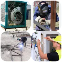 جوشکاری، برق کشی،شیروانی،کولر آبی،تعویض موتور کولر