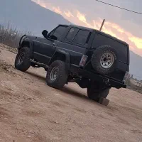 پاترول 2 درب مشکی مدل 76 درجه یک