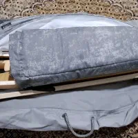 گهواره نوزاد مدل ننی یا ننو در حد نو|تخت و صندلی بچه|شیراز, ارم|دیوار