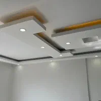 نقاشی ساختمان کناف کاری مدرن طراحی و نصب کابینت