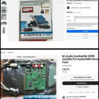 کارت صدای اینترنال M-Audio|قطعات و لوازم جانبی رایانه|کرج, فاز ۳ مهرشهر|دیوار