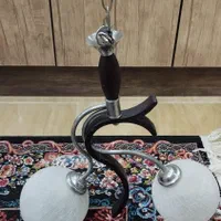چهار عدد لوستر دو شاخه ای تمیز درحد نو|لوستر و چراغ آویز|اهواز, کوروش|دیوار