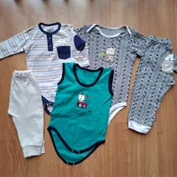 تعدادی لباس کودک سایز 2 و 3 مناسب 6 تا 12 ماه