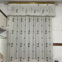 پرده پذیرایی بسیار شیک و نو|پرده، رانر، رومیزی|کنگاور, |دیوار