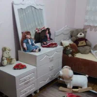 سرویس خواب نوزاد نوجوان در حد نو بسیار تمیز.۶تکه|تخت و سرویس خواب|شاهینشهر, شهرک گلدیس|دیوار