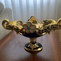 شکلات خوری کشکولی چینی لاجوردی