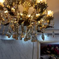 لوستر برنجی لوکس