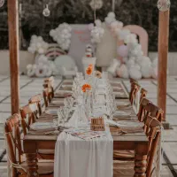 تشریفات مجالس، بادکنک آرایی، فینگرفود، گل آرایی