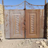 درب باغ وحیاط.تانکر نفت ۱۳۵۰لیتر.تانکر آب ۱۰۰۰لیتر|مصالح و تجهیزات ساختمان|زاوه, |دیوار