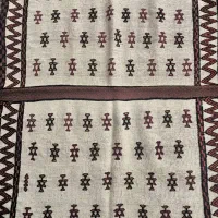 گلیم سفره قدیمی|گلیم، جاجیم، گبه|دهدشت, |دیوار