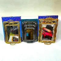 سینی ۳تیکه استیل