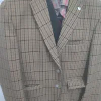 کت‌تک‌پشمی‌پوشیده‌نشده‌معافضه‌با‌کت‌وشلوار‌سایز۴۶