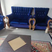 مبل راحتی. میز غذاخوری.تخت.ساعت