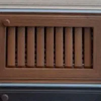 دریچه چوبی MDF|کولر گازی و فنکوئل|تهران, استاد معین|دیوار