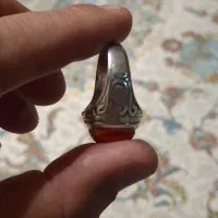 انگشتر عقیق یمنی پرتقالی|جواهرات|قزوین, |دیوار