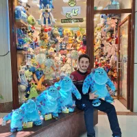 عروسک پولیشی سالیوان دیزنی وارداتی