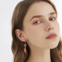 گوشواره طرح فانوس قرمز زیبا|بدلیجات|تهران, بهار|دیوار