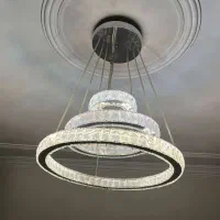 لوستر کریستالی چند حالته|لوستر و چراغ آویز|احمدآبادمستوفی, |دیوار