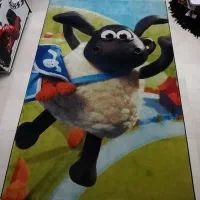 فرش کودک و نوجوان طرح بره ناقلا ۴ متری