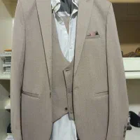 ست چهار تیکه کت و شلوار و جلیقه و پیراهن