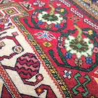 قالیچه دستبافت مرینوس|فرش|شیراز, سفیرشمالی|دیوار