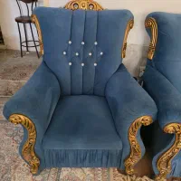 مبل طرح سلطنتی ۱۰ نفره سالم و درجه یک|مبلمان خانگی و میز عسلی|فسا, |دیوار